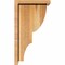 Ekena Millwork Ridgewood Rough Sawn Corbel w/Backplate, Western Red Cedar, 8"W x 10"D x 18"H COR08X10X18RID01RWR - alternate 4